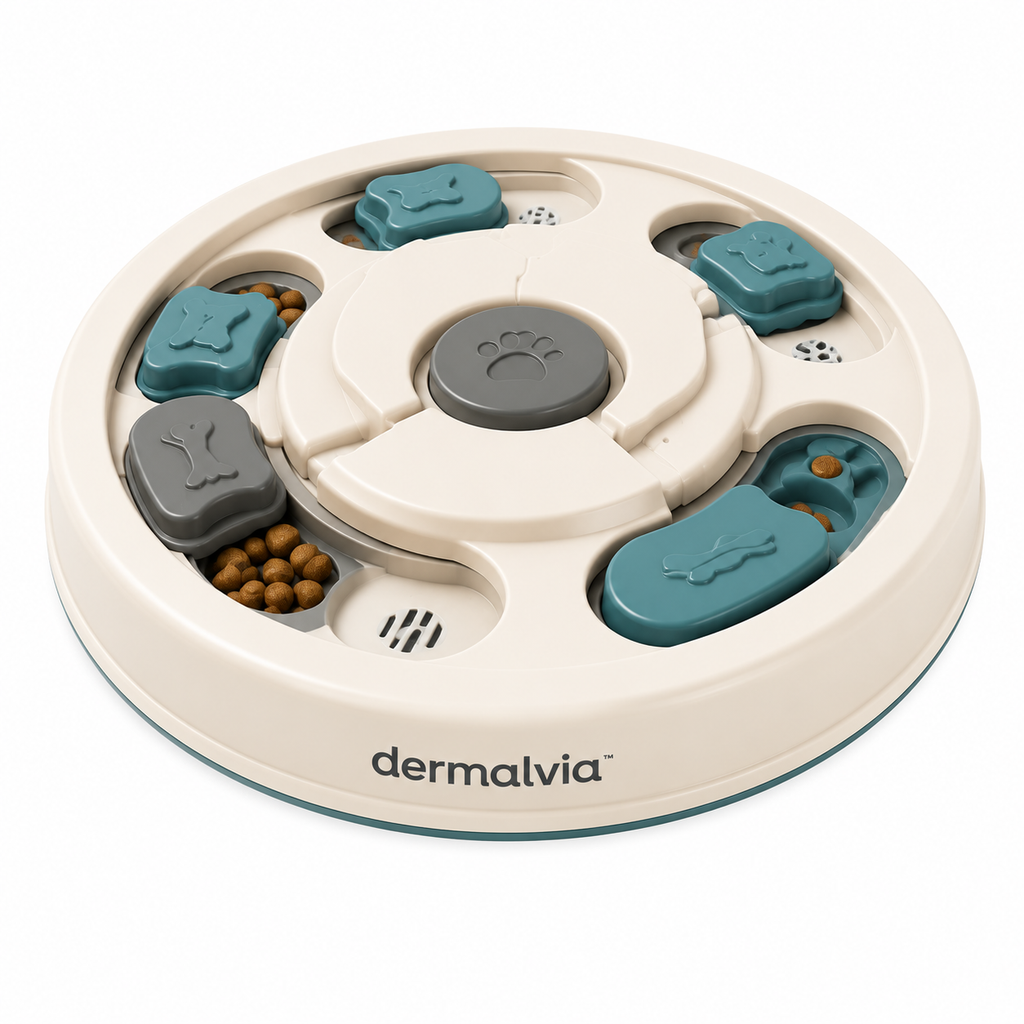 dermalvia™ SmartPaw Interactive Treat Puzzle Feeder