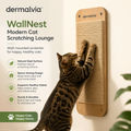 dermalvia™ WallNest Modern Cat Scratching Lounge